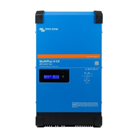 Victron MultiPlus - II 48/3000/35 - 32 GX – 48 V Inverter & Batterioplader (3000 VA, 35 A) - CamperStrøm