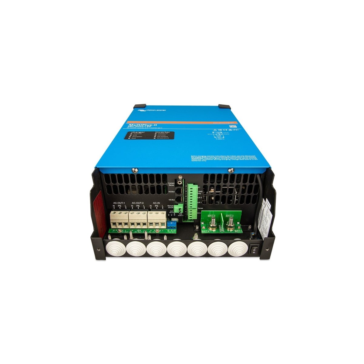 Victron MultiPlus - II 48/3000/35 - 32 GX – 48 V Inverter & Batterioplader (3000 VA, 35 A) - CamperStrøm