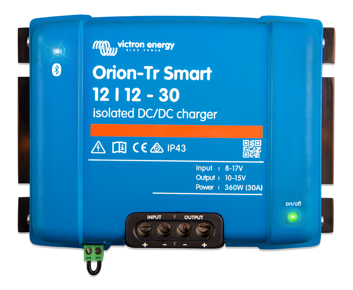 Victron Orion-Tr Smart 12/12-30 – DC-DC-batterilader, isoleret