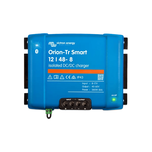 Victron Orion - Tr Smart DC - DC Charger – 12 V → 48 V, 8 A (380 W, Isoleret) - SejlStrøm