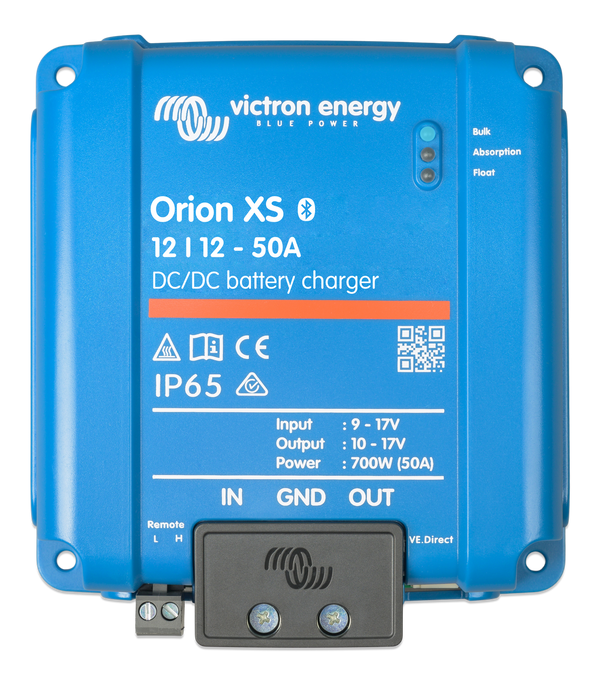 Victron Orion XS 12/12-50 A – DC-DC-batterilader med Bluetooth