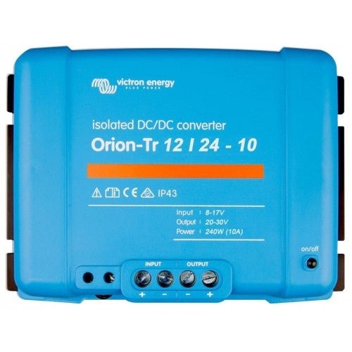 Victron Orion‑Tr 12/24 V DC‑DC Converter – 10 A (240 W, Isoleret) - SejlStrøm