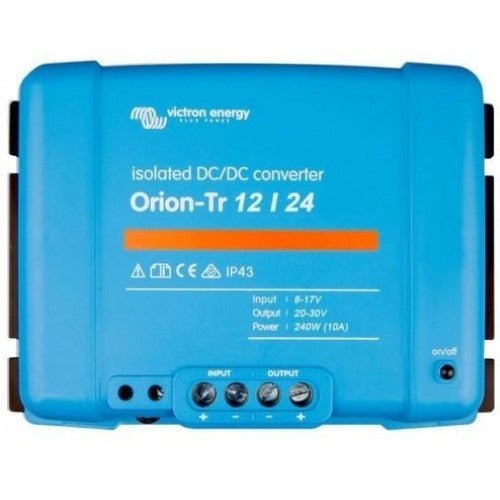 Victron Orion‑Tr 12/24 V DC‑DC Converter – 15 A (360 W, Isoleret) - CamperStrøm