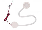 VOLOS LED - læselampe med 2 USB - opladningsporte / hvid - SejlStrøm