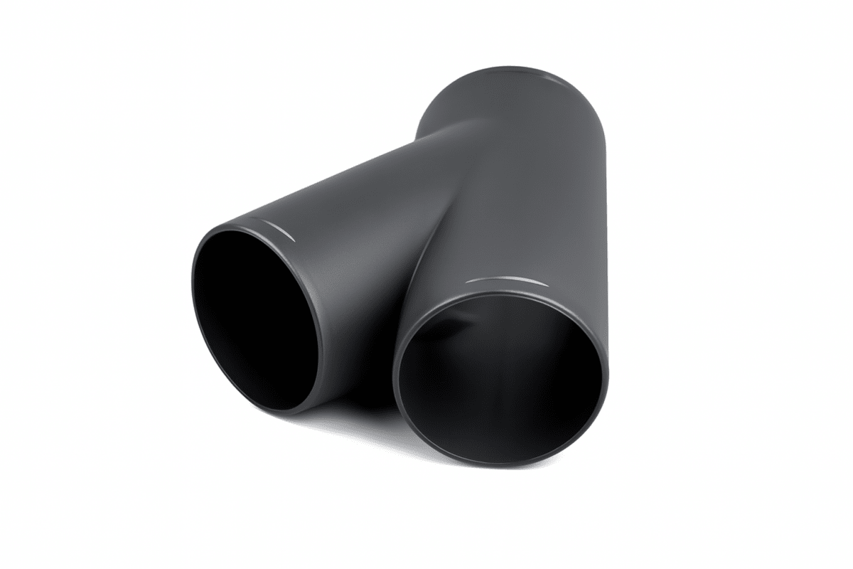 Y - stykke med Sideudgang – Varmluft Fordeling (Ø60 mm & Ø75 mm) - CamperStrøm